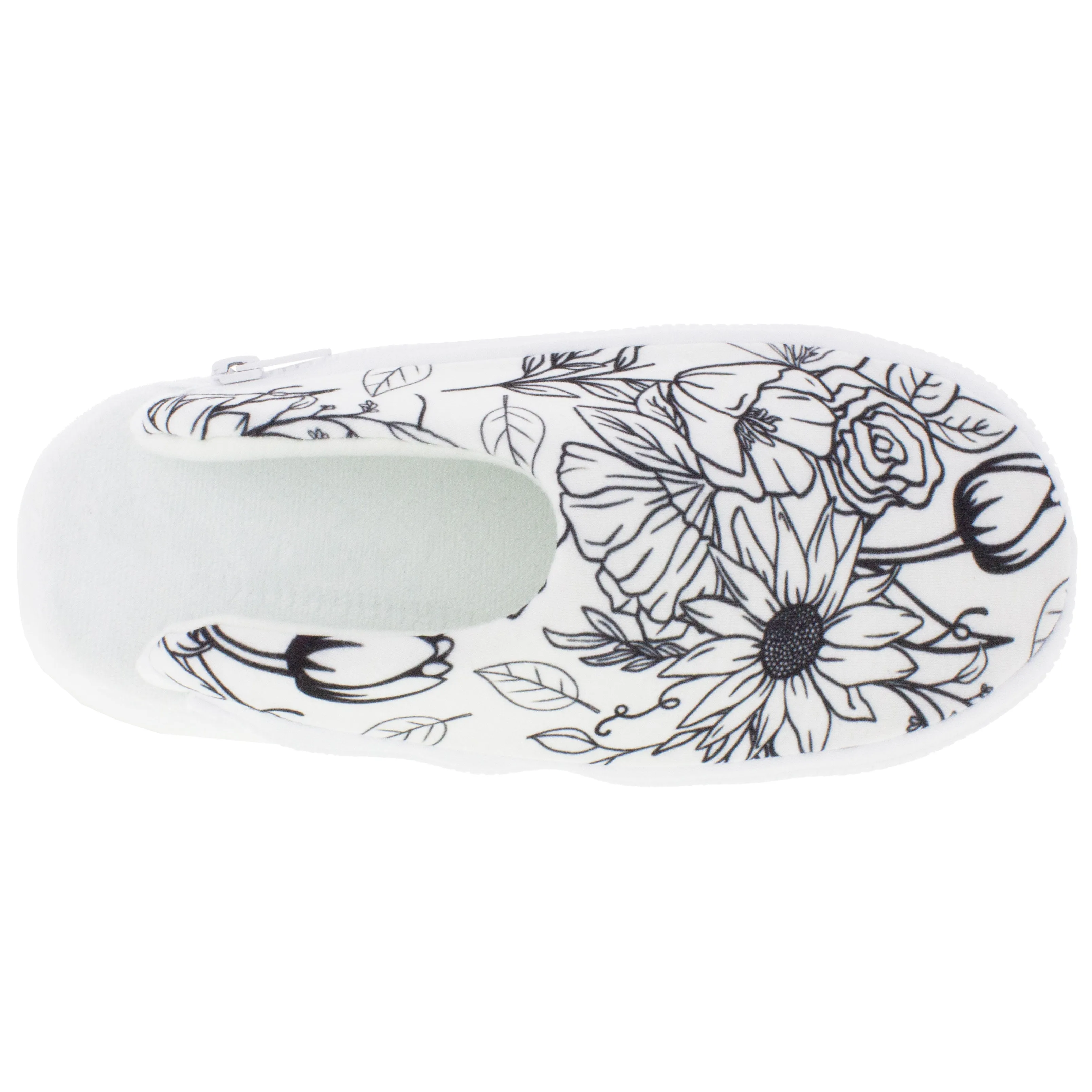 U-Color Floral Printed Zlipperz