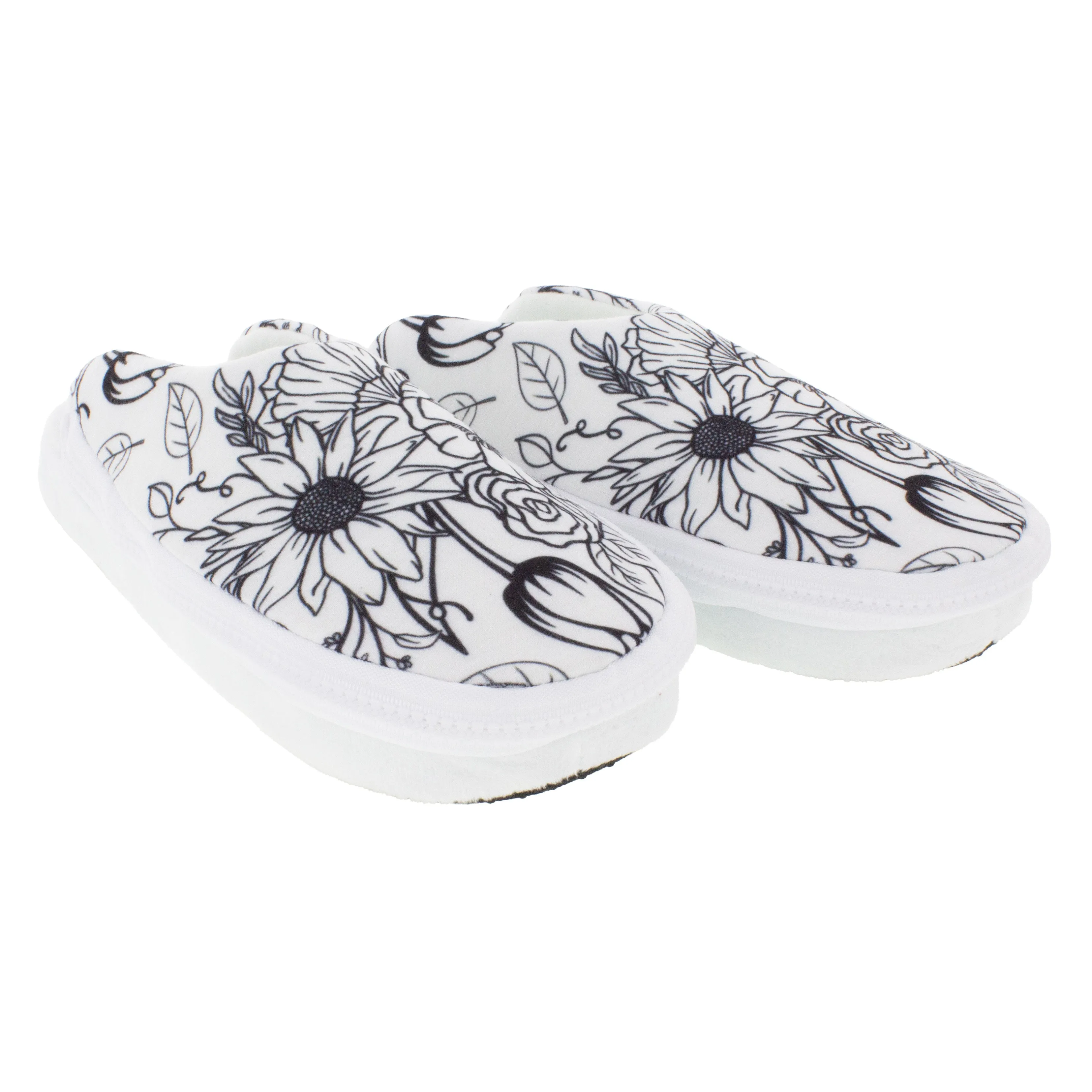 U-Color Floral Printed Zlipperz