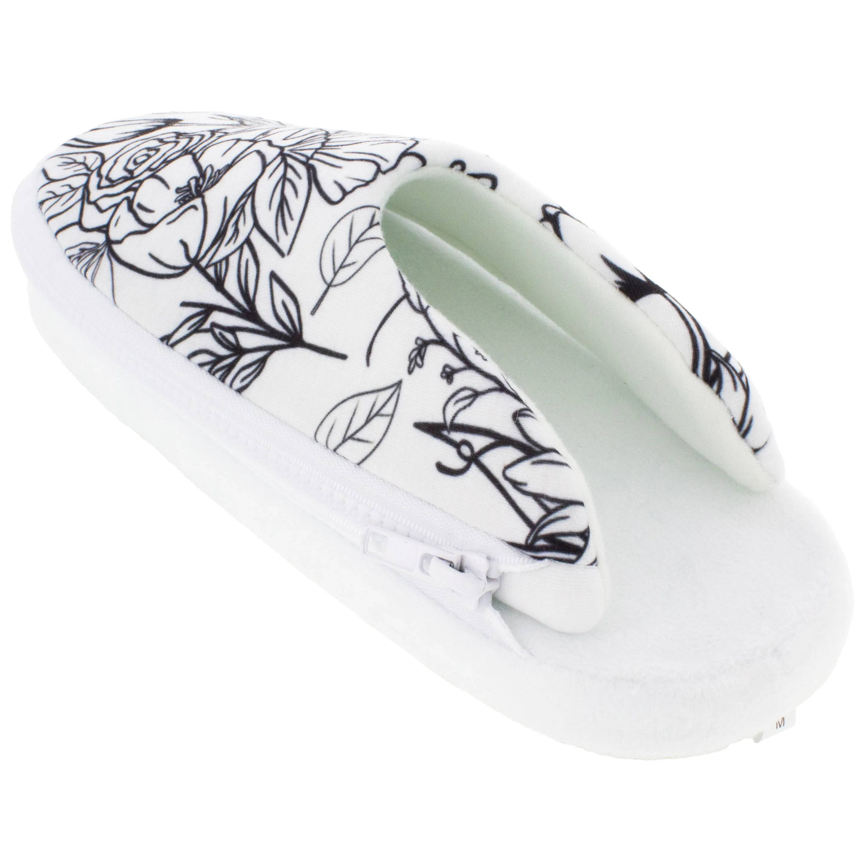 U-Color Floral Printed Zlipperz