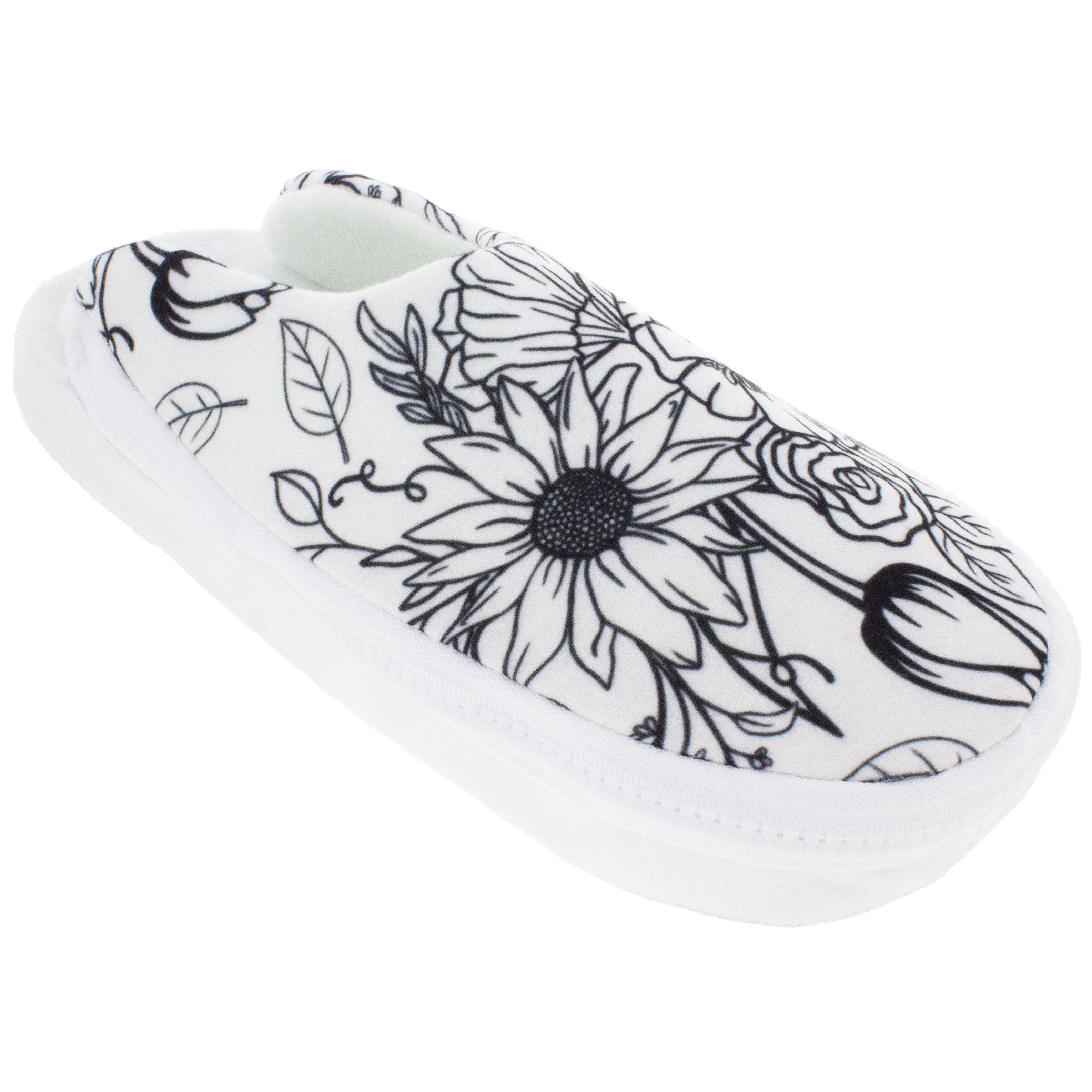 U-Color Floral Printed Zlipperz
