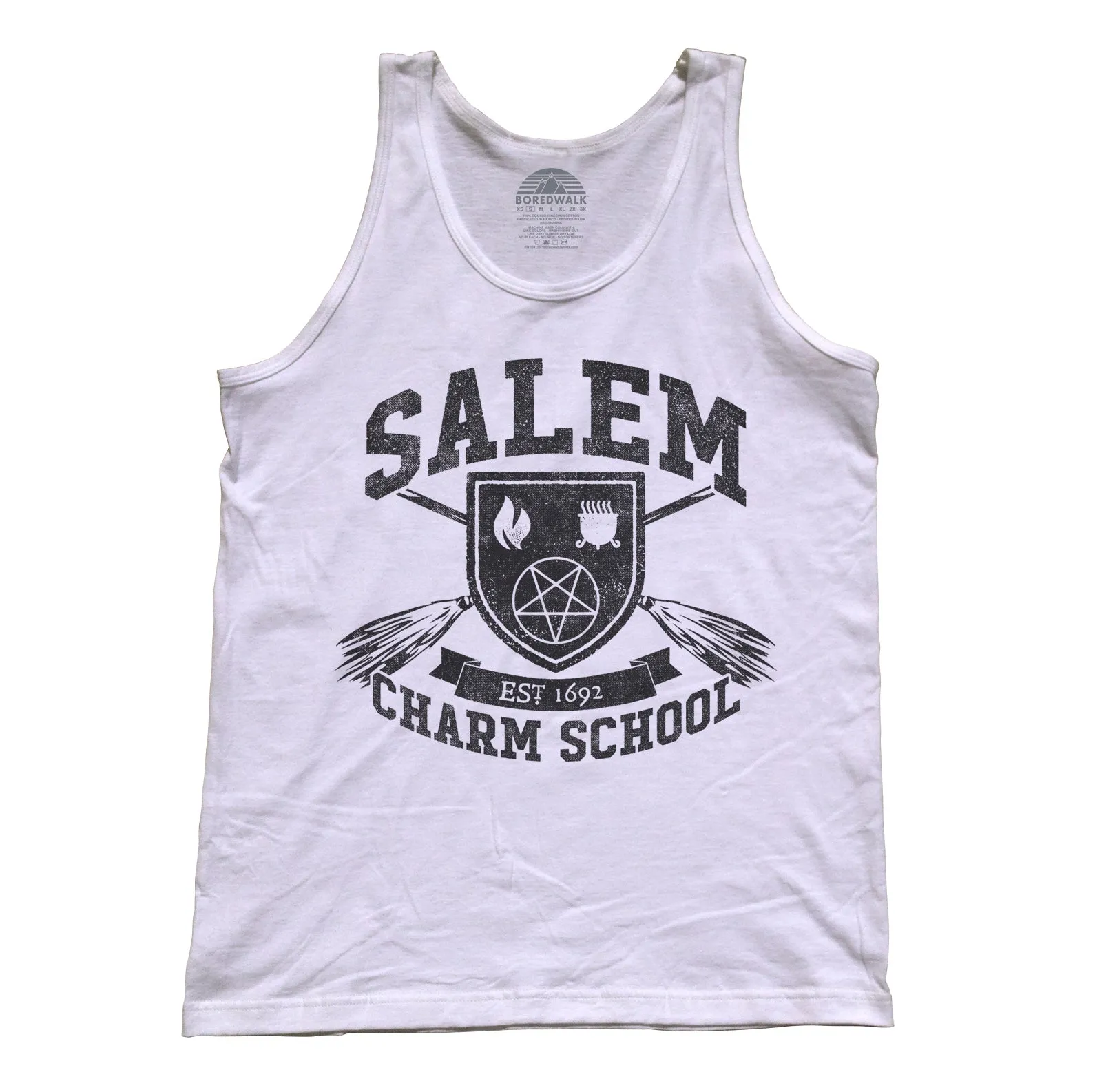 Unisex Salem Charm School Tank Top