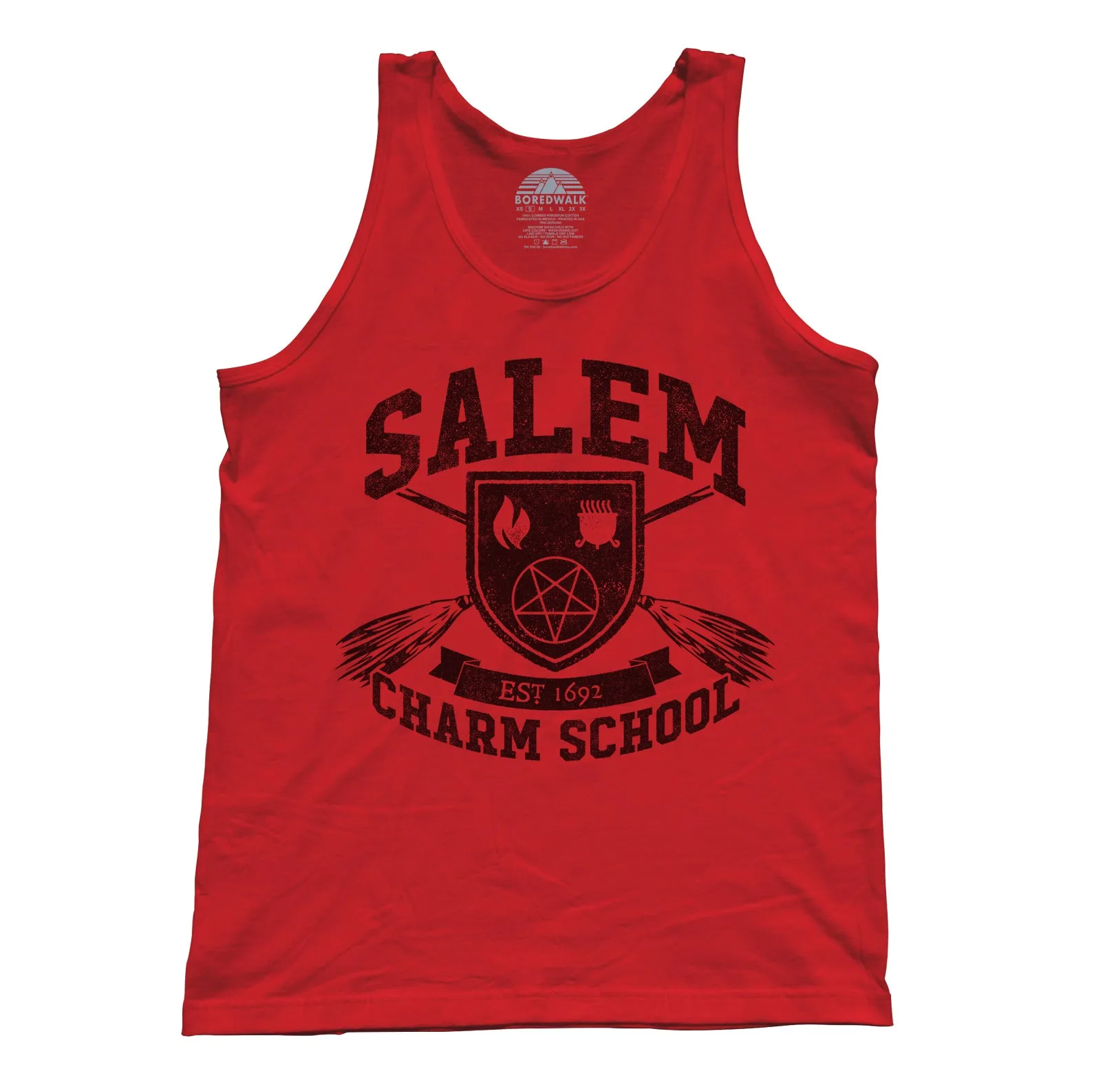 Unisex Salem Charm School Tank Top