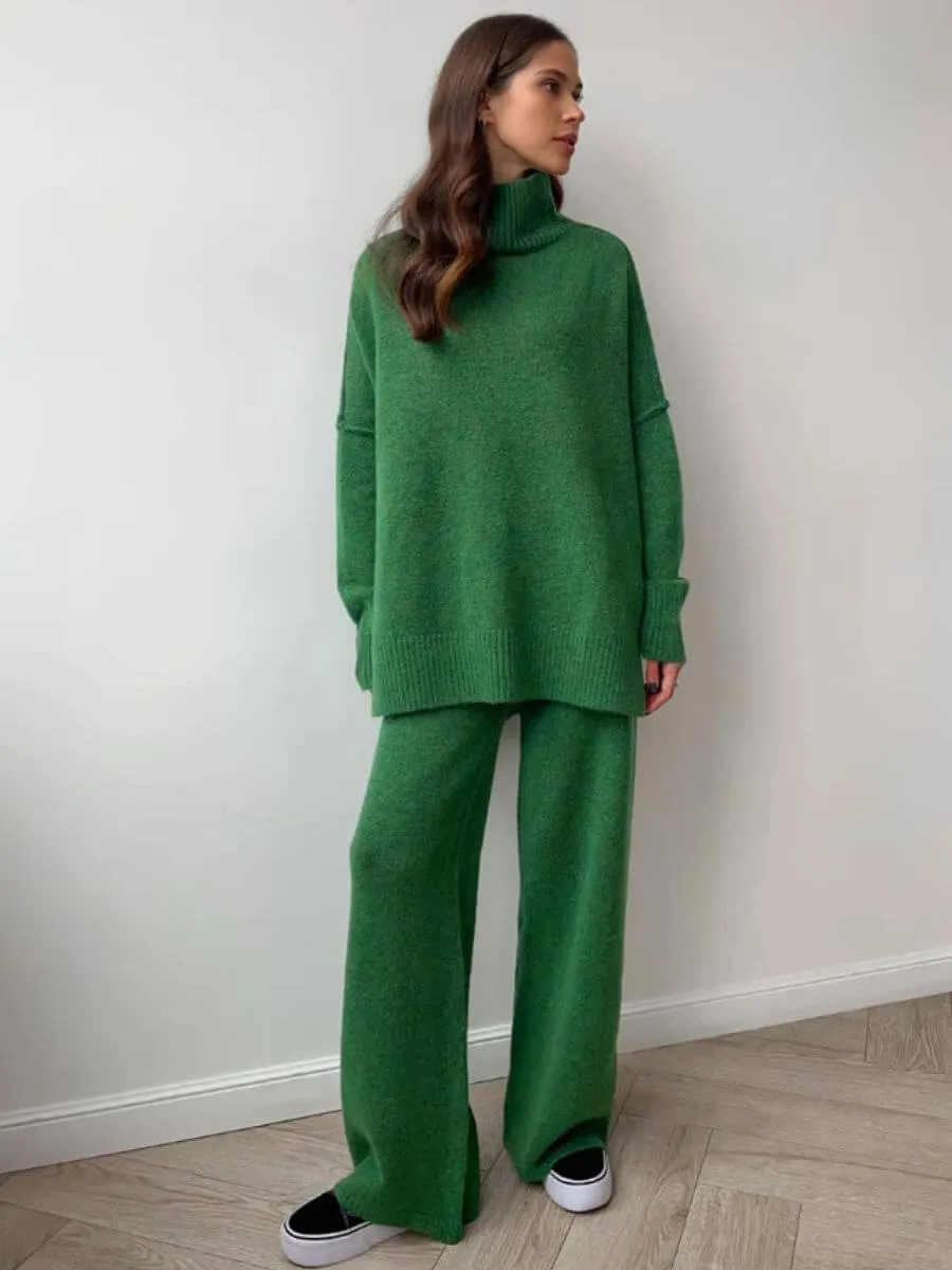 Valeria | Turtleneck Knit Set