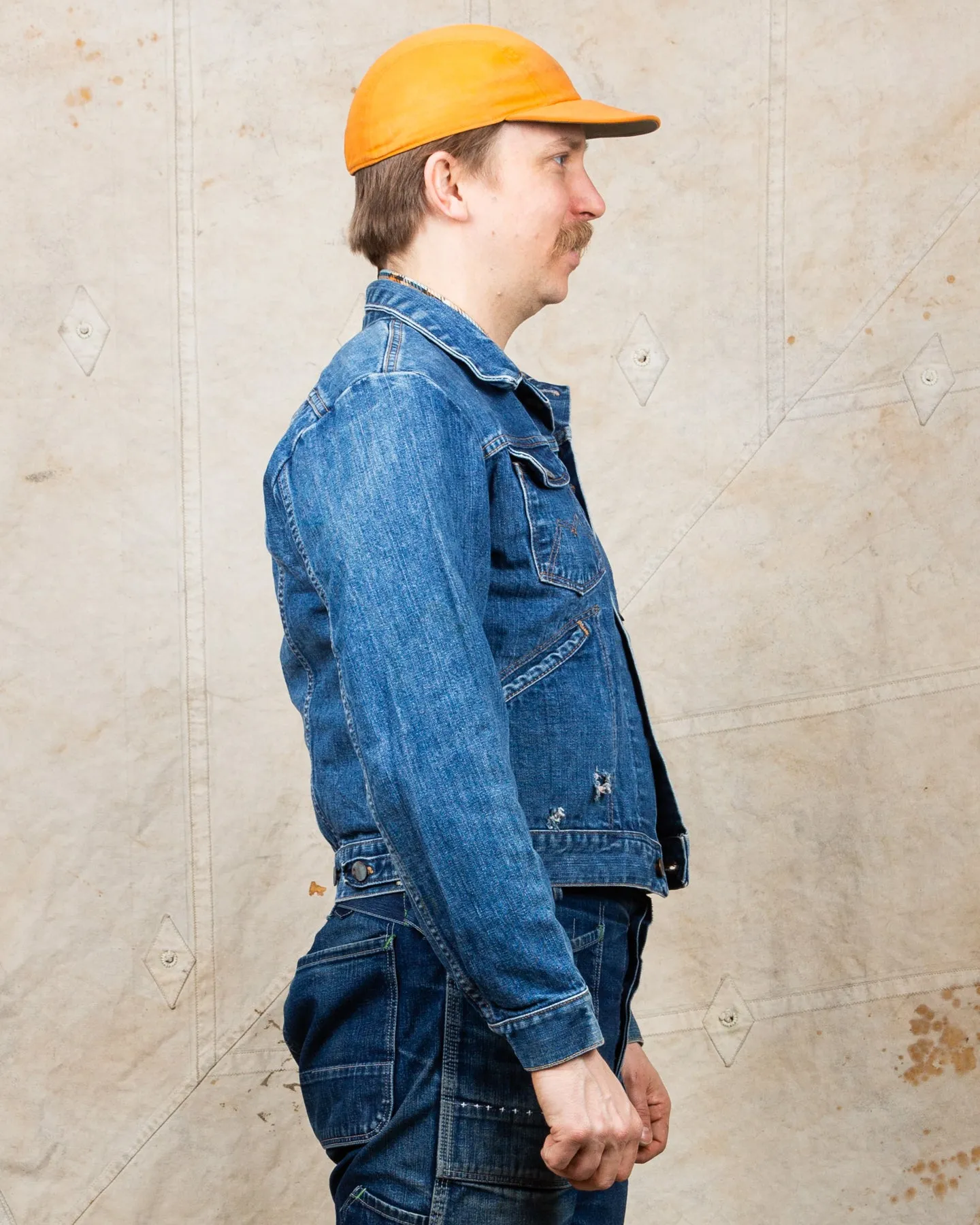 Vintage Blue Bell Maverick Denim Jacket Size 40