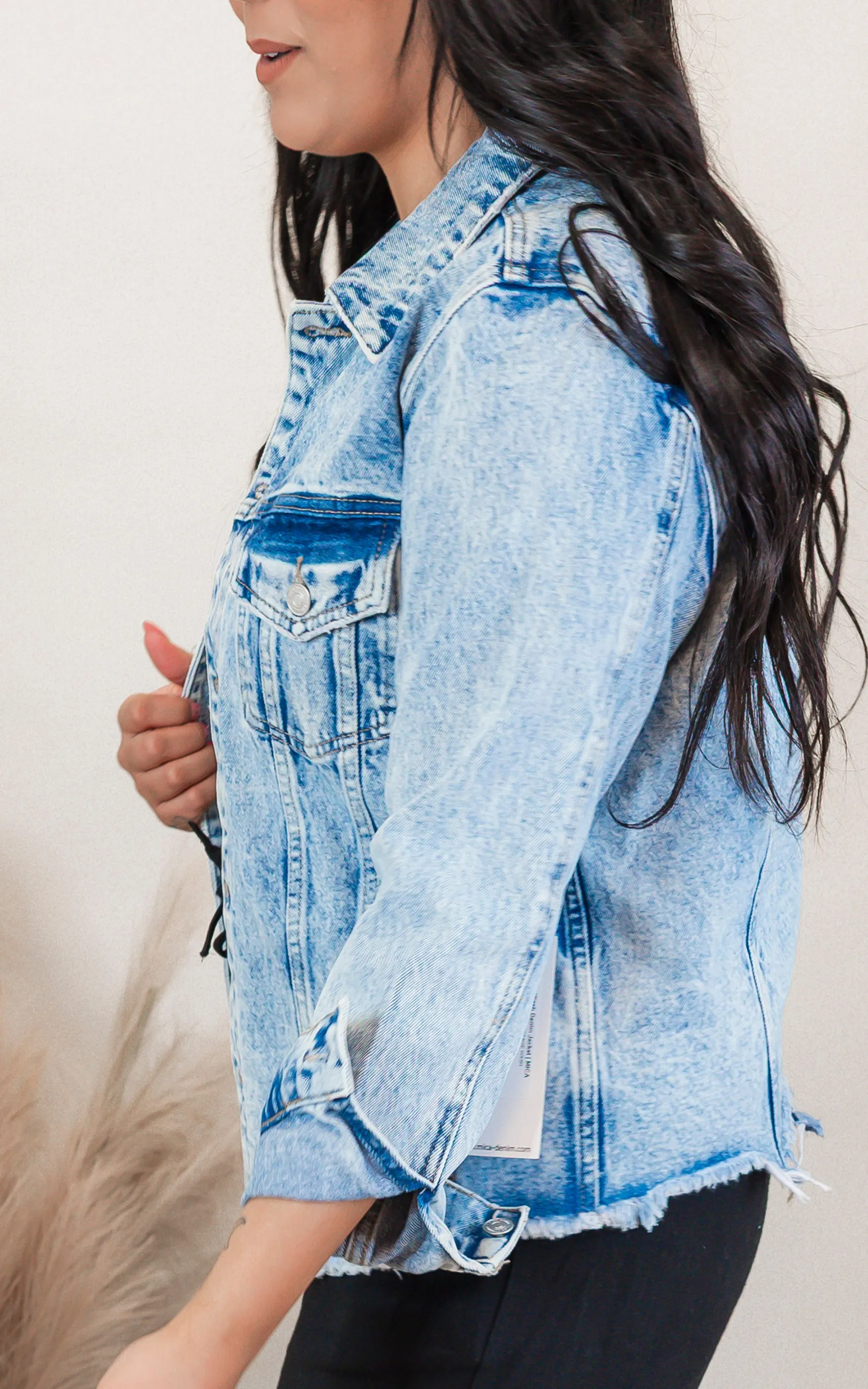 Vintage Wash Denim Jacket | MICA