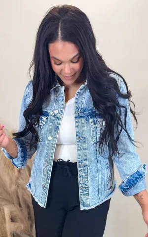 Vintage Wash Denim Jacket | MICA