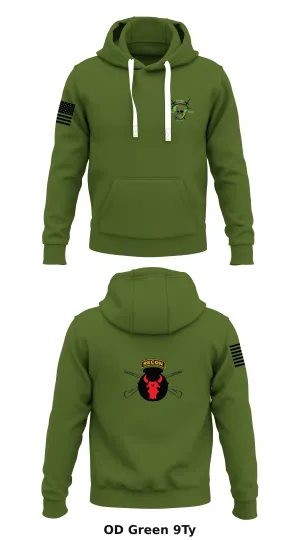 W Troop 1-113 Store 1  Core Men's Hooded Performance Sweatshirt - 9Ty