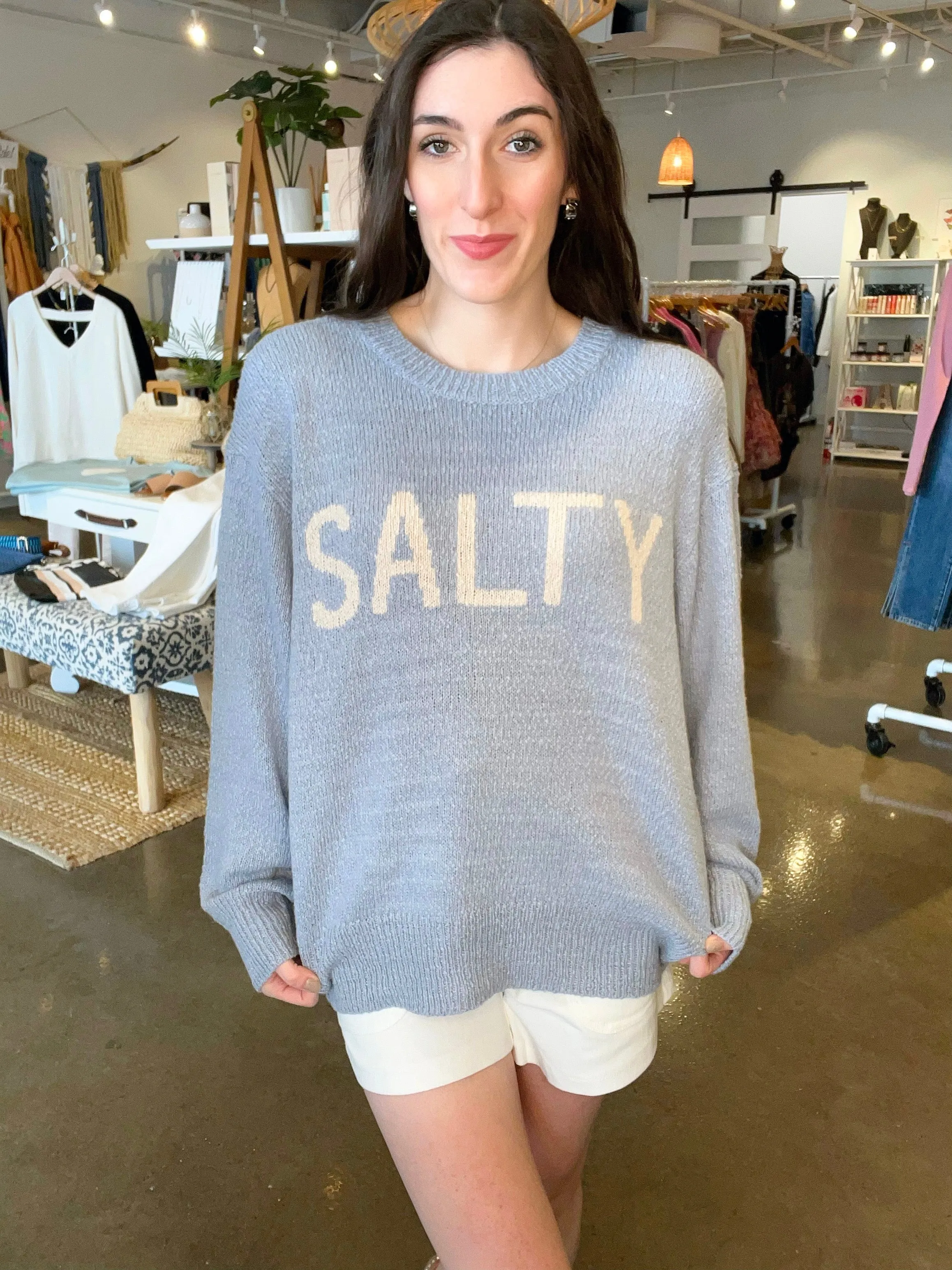 Waves And Salty Sweater