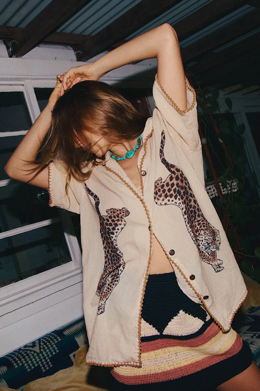 Wild Side Cheetah Short Sleeve Unisex Shirt