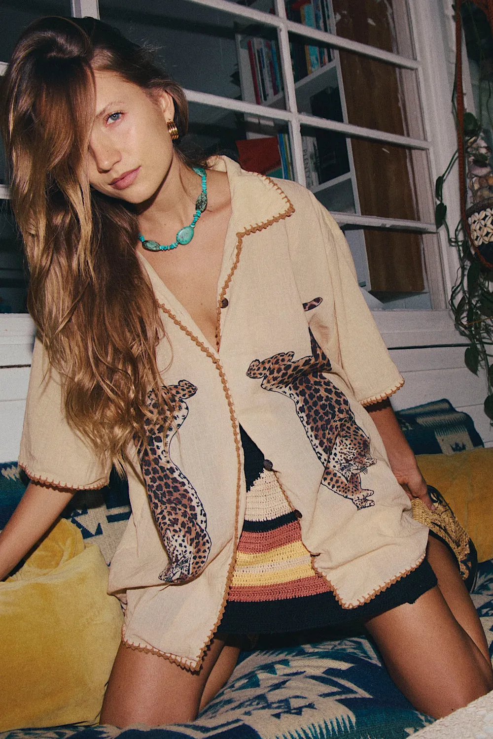 Wild Side Cheetah Short Sleeve Unisex Shirt