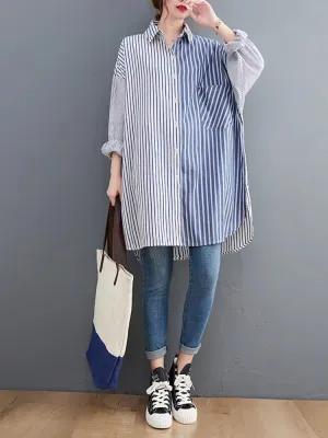 Women Batwing Sleeve Cotton Tops And Blouses