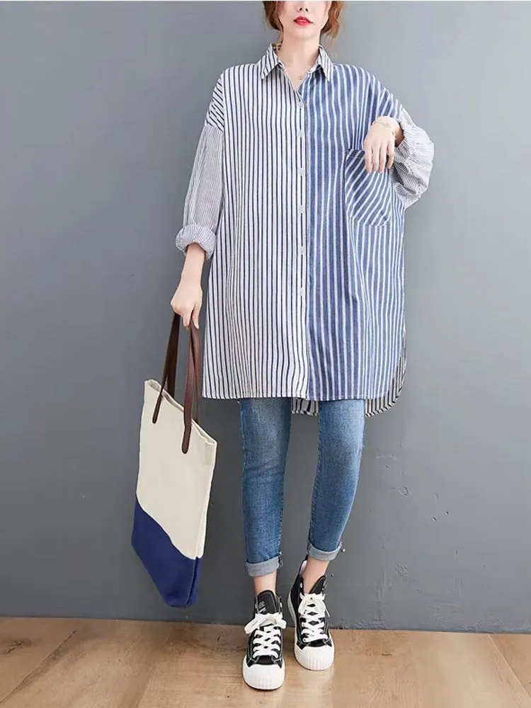 Women Batwing Sleeve Cotton Tops And Blouses