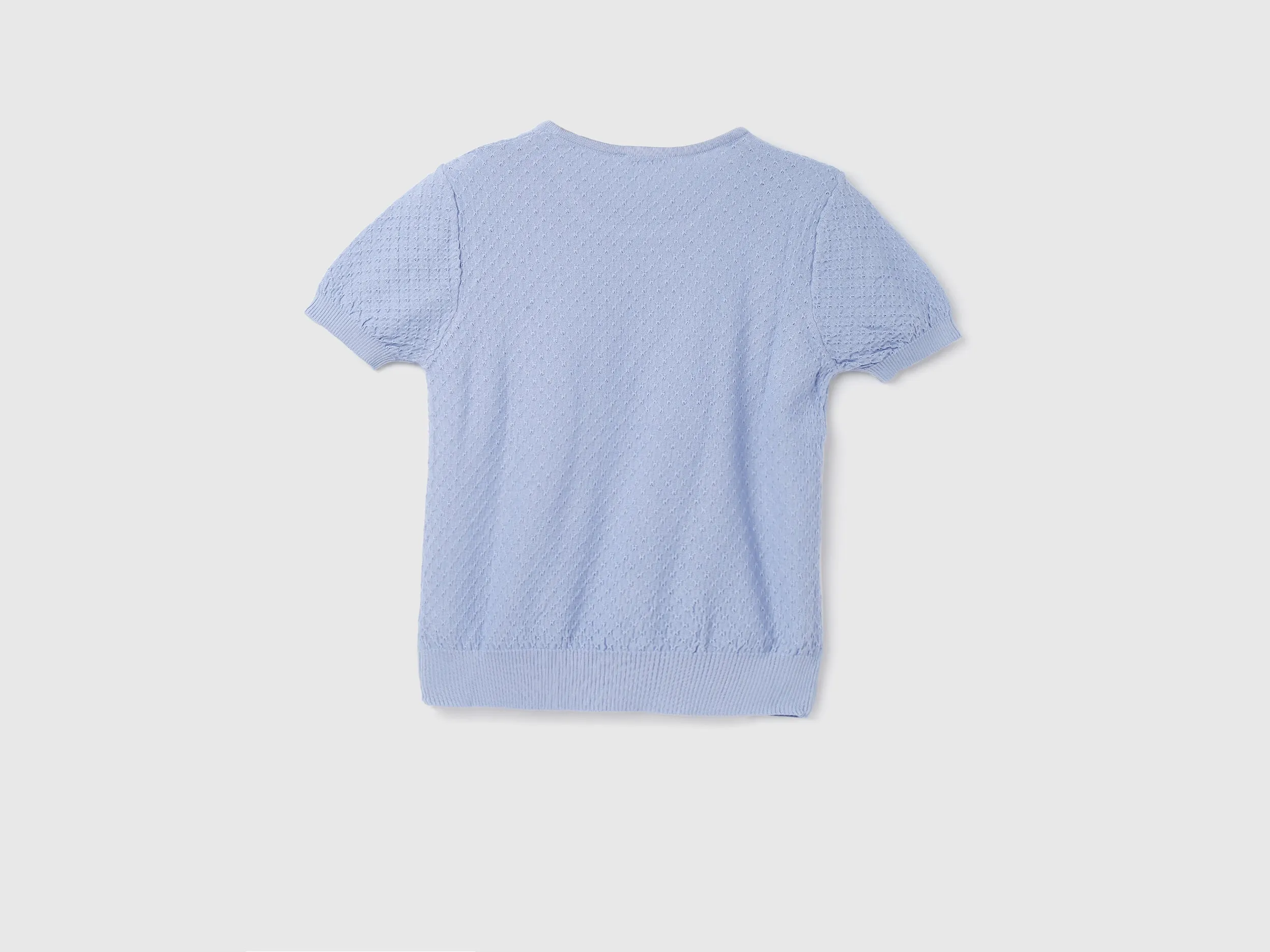 Women's Regular Fit Round Neck Textured Sweaters