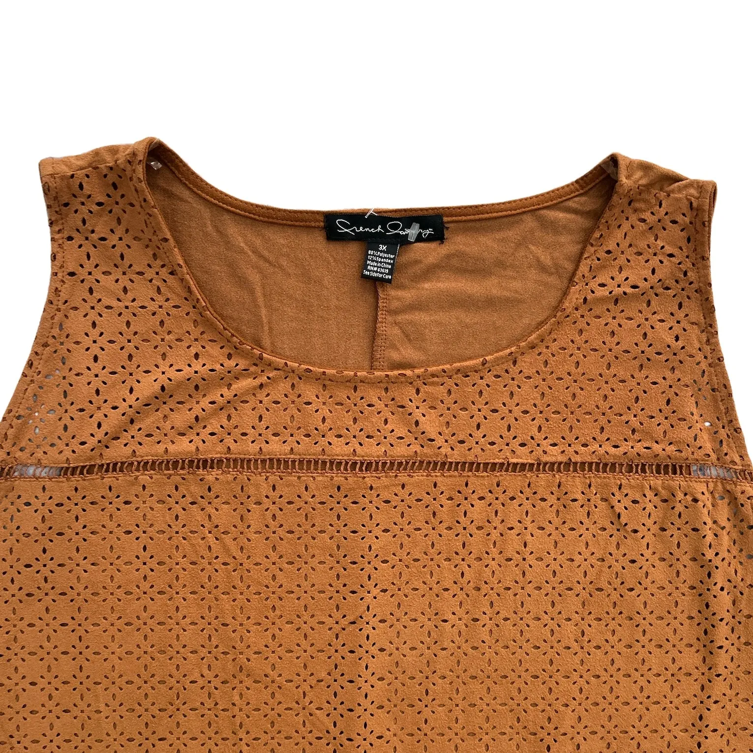 Women's Scoop Neck Plus Size Stretch Tops Blouses