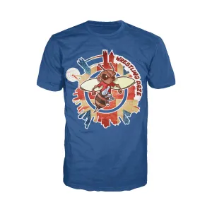 Wrestling Daze Splash London Men's T-Shirt (Blue)