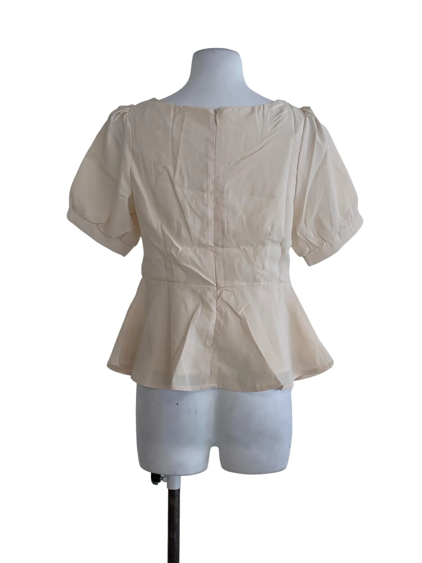 Yellow Plain Blouse