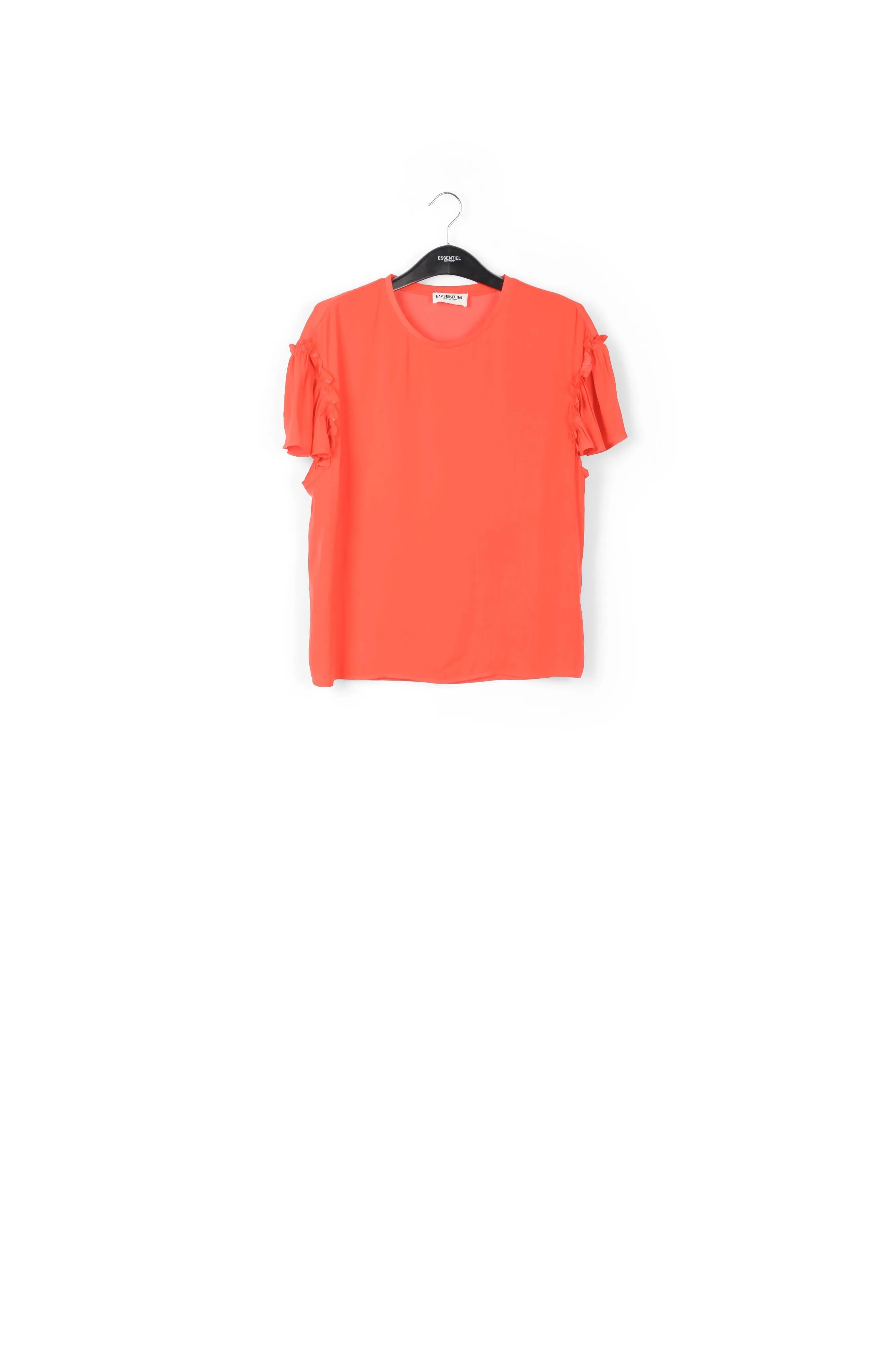 Zivet ruffled sleeve top