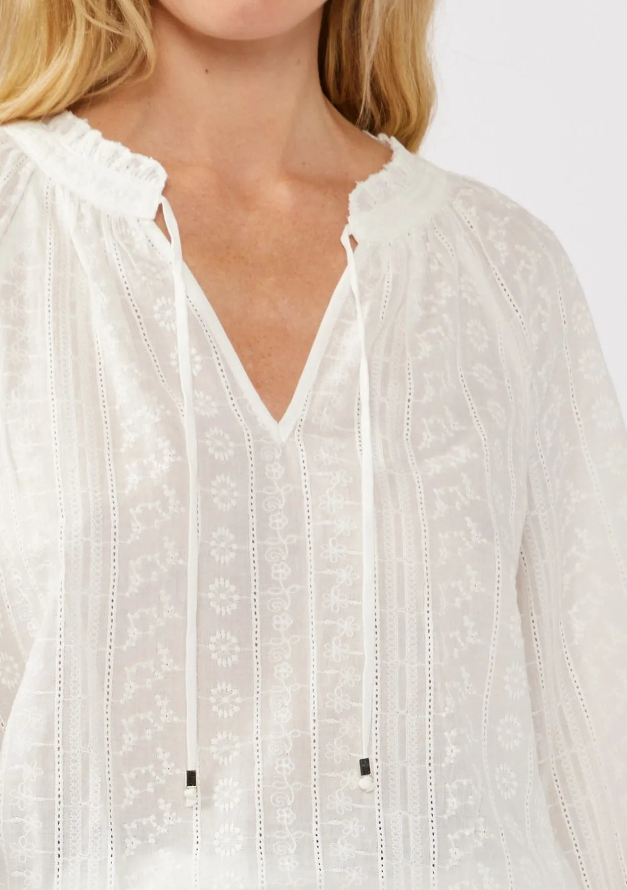 Zoey Blouse I White